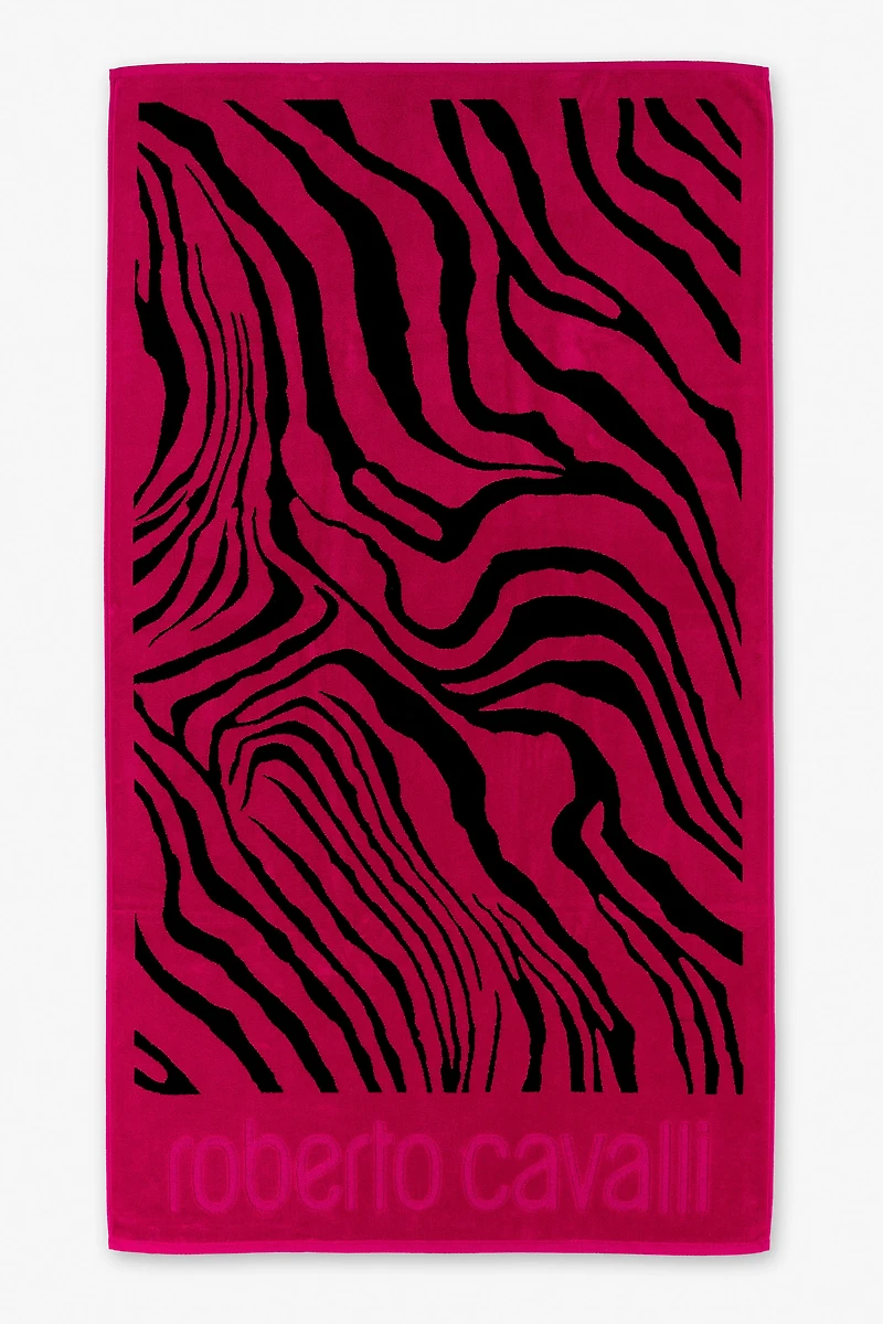 Zebra 2000 Print Beach Towel