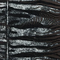 Dress With Tiger Skin And Zebra Motif