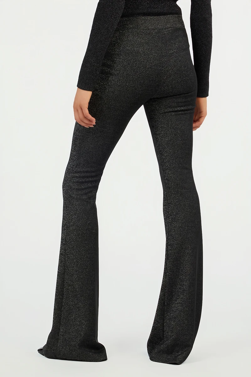 Black Trousers With Snake Buckle