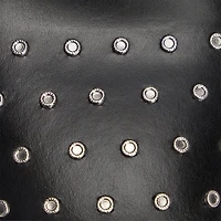 Derby Shoes with Studded Toe Cap