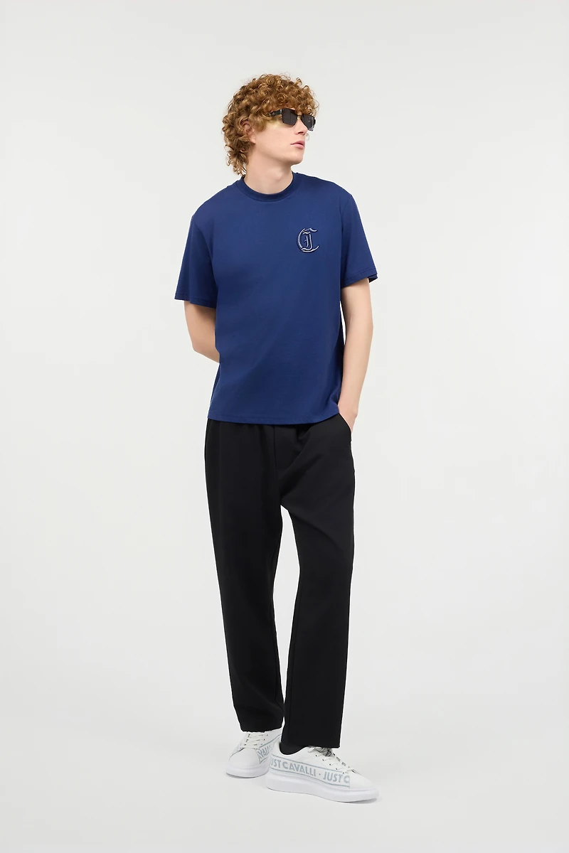 Sports Pants With Logo Label