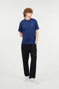 Sports Pants With Logo Label