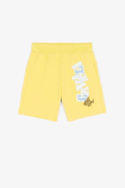 Cotton track shorts
