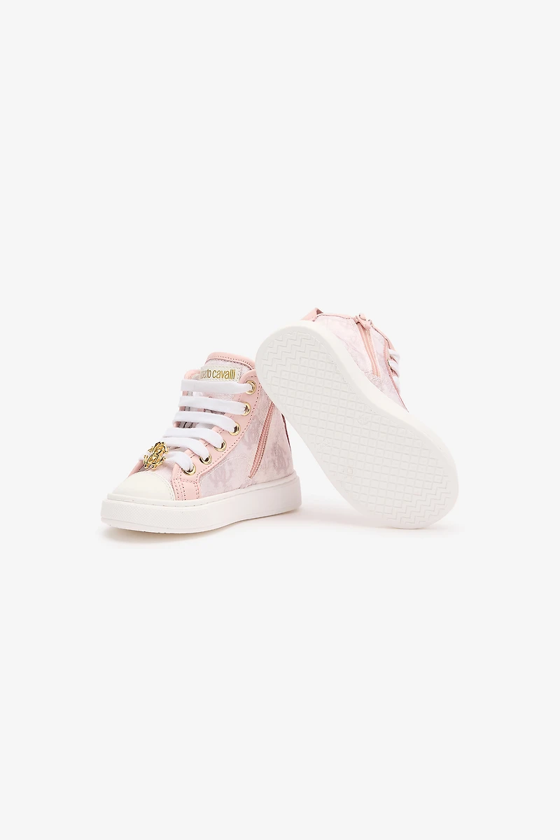 High-Top Sneakers With RC Monogram