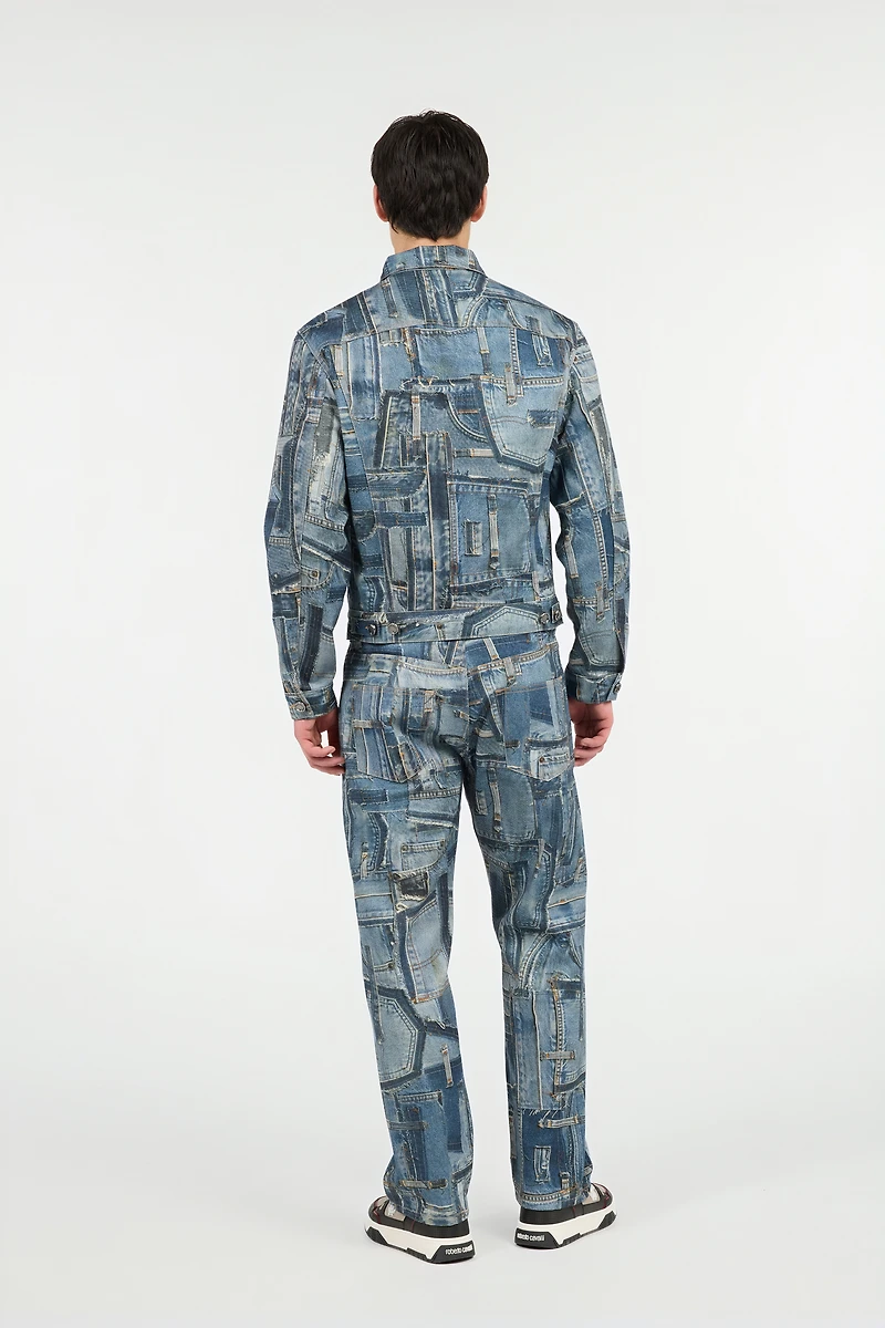 Capsule Collection Patchwork Denim Jacket