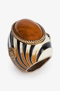 Enameled Metal Ring