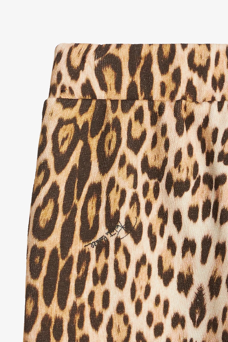 Sports Pants With Jaguar Skin Print