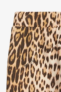 Sports Pants With Jaguar Skin Print