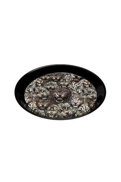 Queen Of Arizona-Print Round Tray