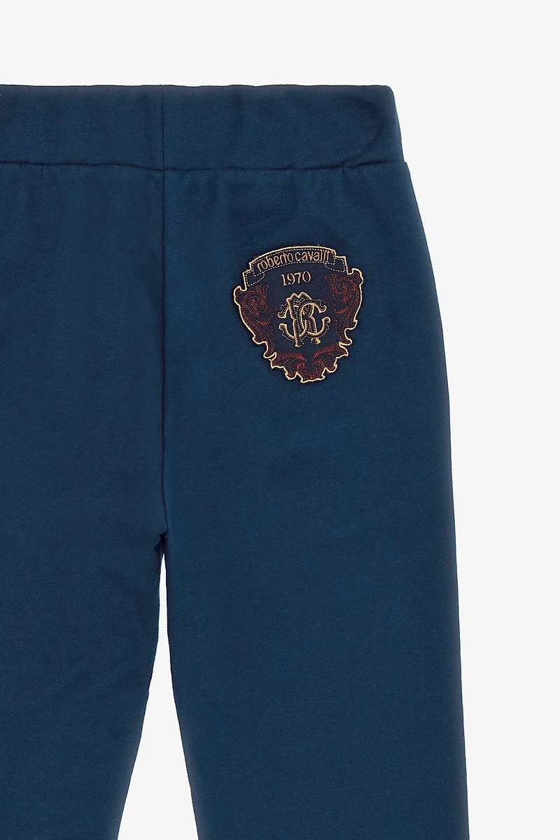 Cotton Sweatpants With RC Crest