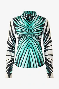 Ray Of Sea Print Shirt