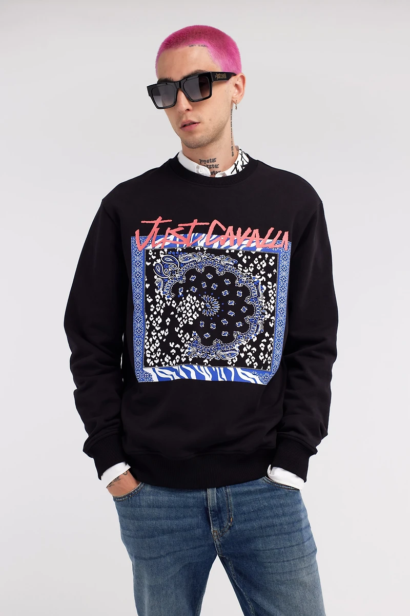 Just Cavalli Logo Sweatshirt
