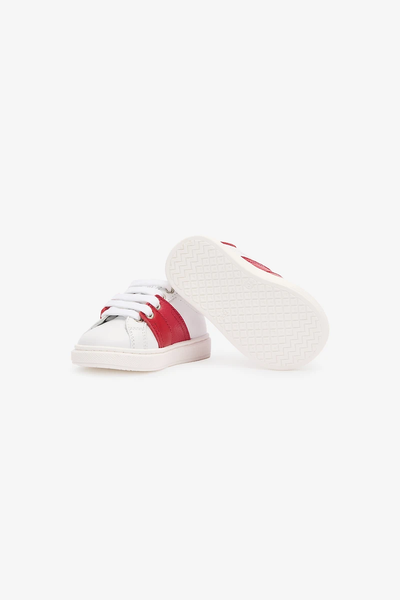 Color-Block Lace-Up Sneakers