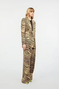 Tiger Skin-Print Jacket