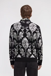 Broccato Print Sweater