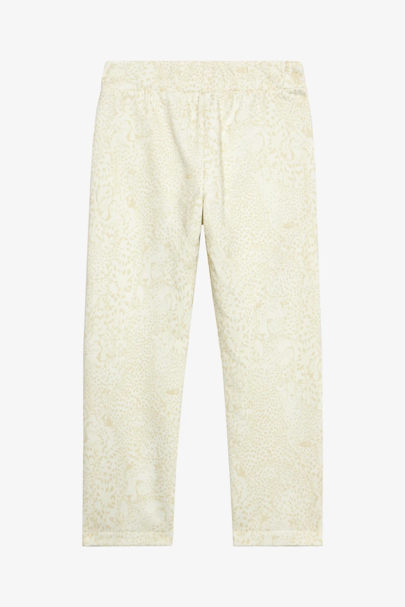 Cheetah-Print Sports Pants