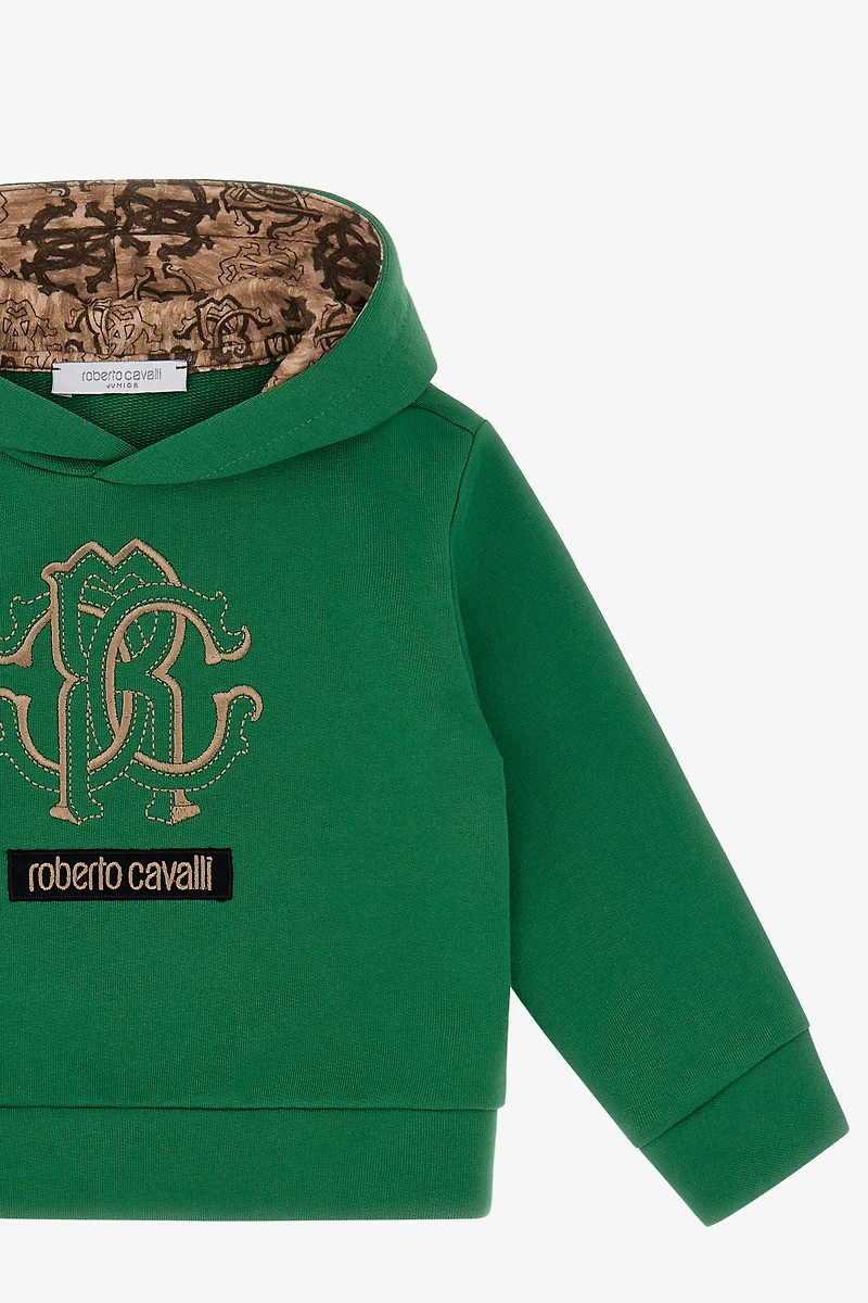 Green Logo Hoodie