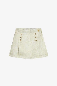 Skirt With Cheetahs And Cheetah Skin