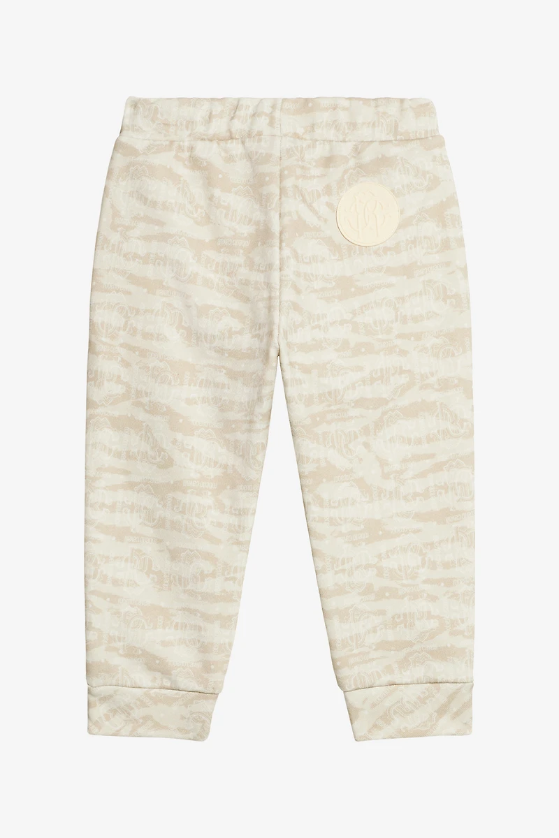 Pants With RC Monogram And Tiger Skin Print