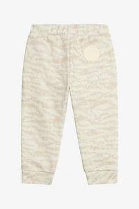 Pants With RC Monogram And Tiger Skin Print