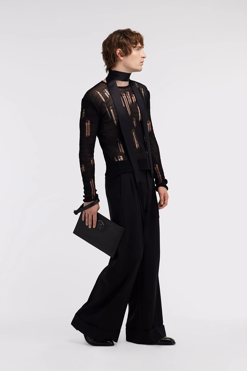 Knitwear with long sleeve