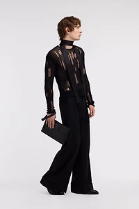 Knitwear with long sleeve