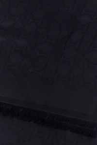 Roberto Cavalli Stole with RC MONOGRAM print