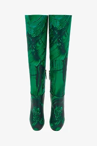 Malachite Print Boots