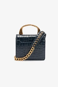 Crocodile-Print Roar Bag
