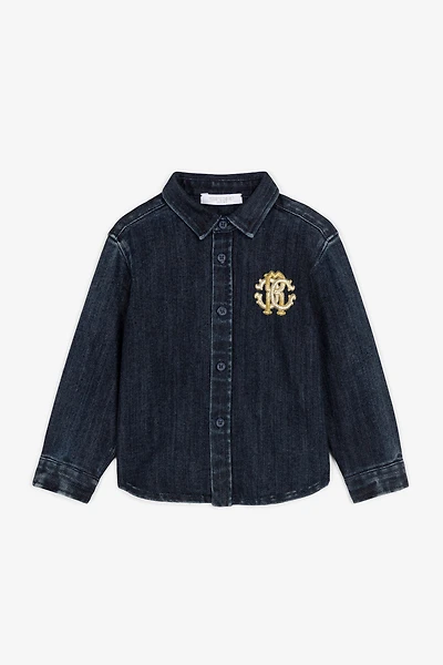 RC Monogram Denim Shirt