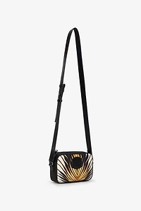 Camera Bag With Ray Of Gold Print