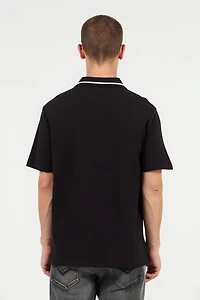 Black Polo with Logo