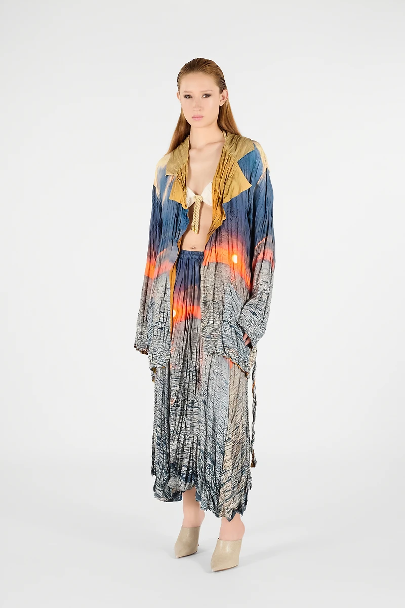 Sunrise Print Jacket