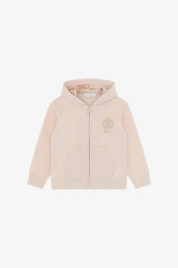 Monogram Zip-Up Hoodie