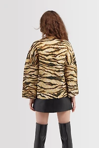 Jacket with Tiger print