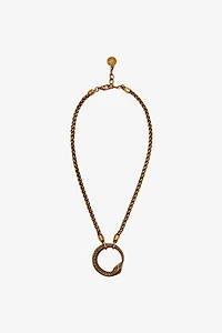 Necklace With Snake Pendant