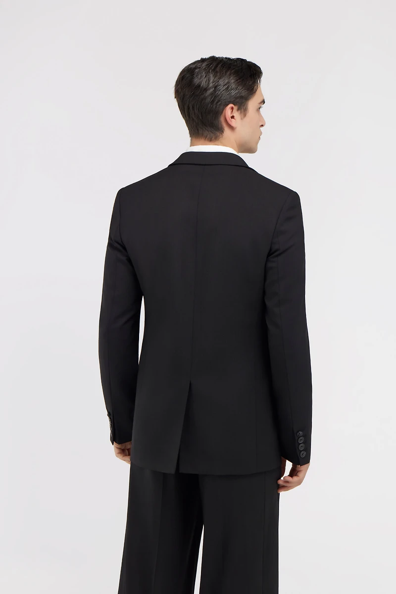 Black Jacket With Embroidery