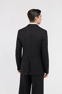 Black Jacket With Embroidery