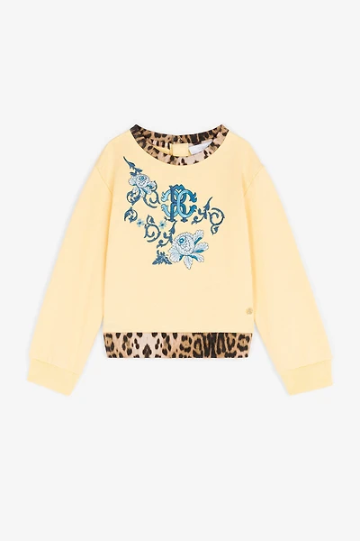 RC Monogram Cotton Sweatshirt