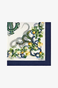 Roberto Cavalli shawl with Lemon print
