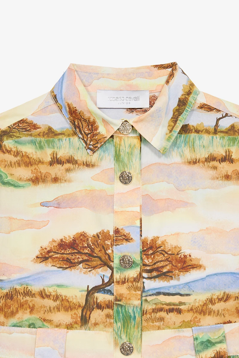 Dress With Safari Print