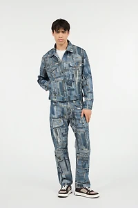 Capsule Collection Patchwork Denim Jacket