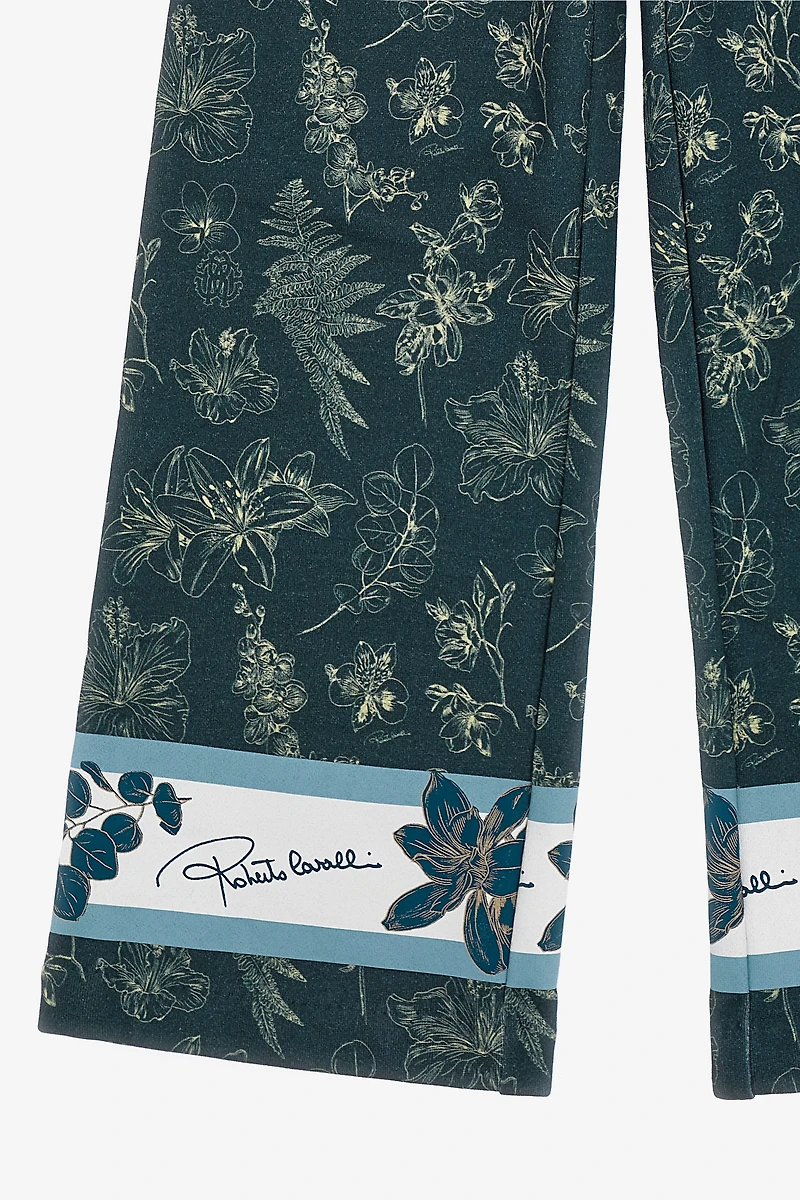 Floral print pants