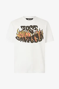 T-Shirt With Front Logo Print