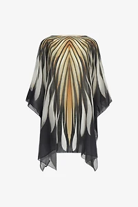 Ray of Gold print Kaftan