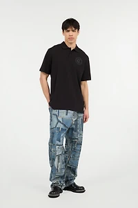 Polo With JC Monogram Embroidery