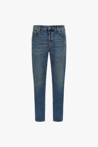 Straight leg jeans