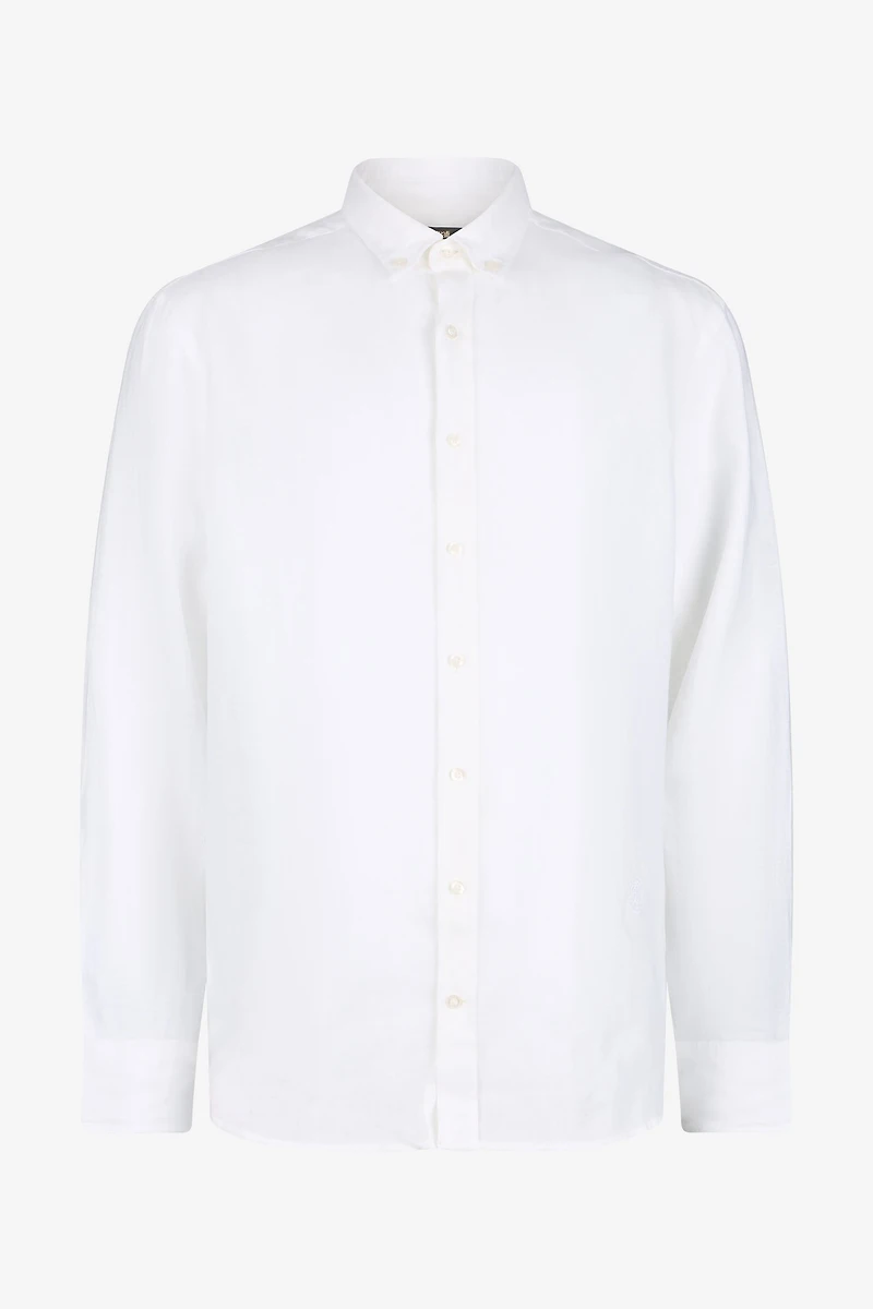 White Linen Shirt