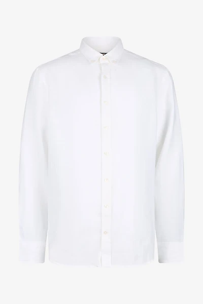 White Linen Shirt