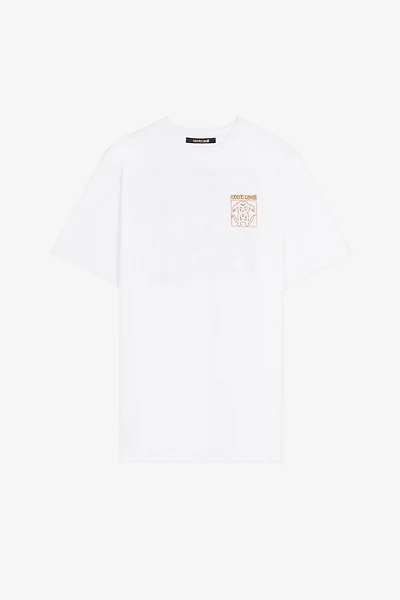 Mirror Snake Cotton T-Shirt